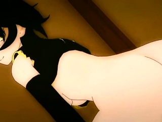 Hentai chick enjoys anal sex at the gym