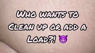 Cuck Hubby Wanks & Spunks Over Dirty Talking British BBW Slut Wife’s Ass