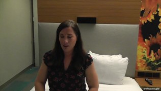 WIFE’S INTERVIEW BEFORE SHE TAKES HER FIRST BBC!