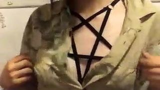 18 years hold sexy emo girl