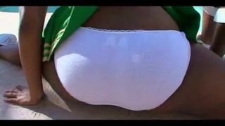 Bubblebutt cheerleader lauren