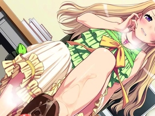 Hentai chick enjoys anal sex at the gym