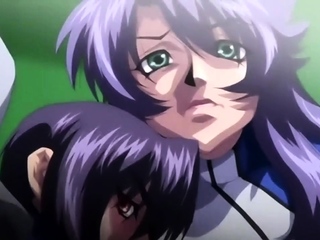 Hentai redhead gives blowjob and having sex