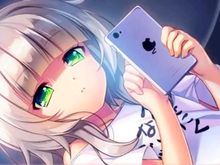 Hentai redhead gives blowjob and having sex