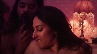 Desi Couple – Divine Love In Pink