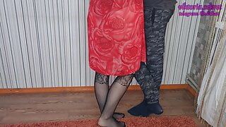 wife gets orgasm from huge dildo