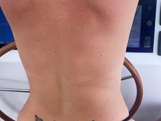 Depravated amateur blonde ass destroied