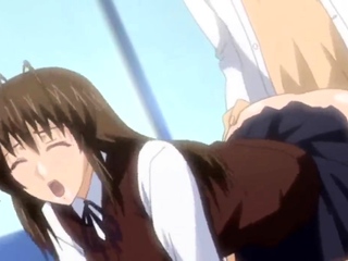 Awesome hentai anal sex with stunning excited nurse