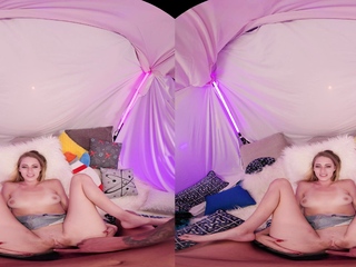 VRHUSH Sneaky anal sex with hot blonde Kyler Quinn