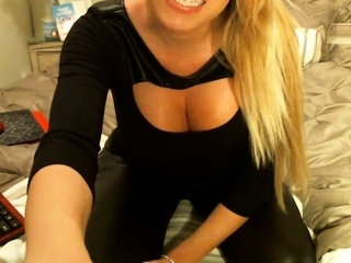 Beautiful blonde nanny and big boobed blonde MILF get pumped